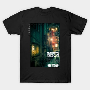 Dark city green vibe T-Shirt